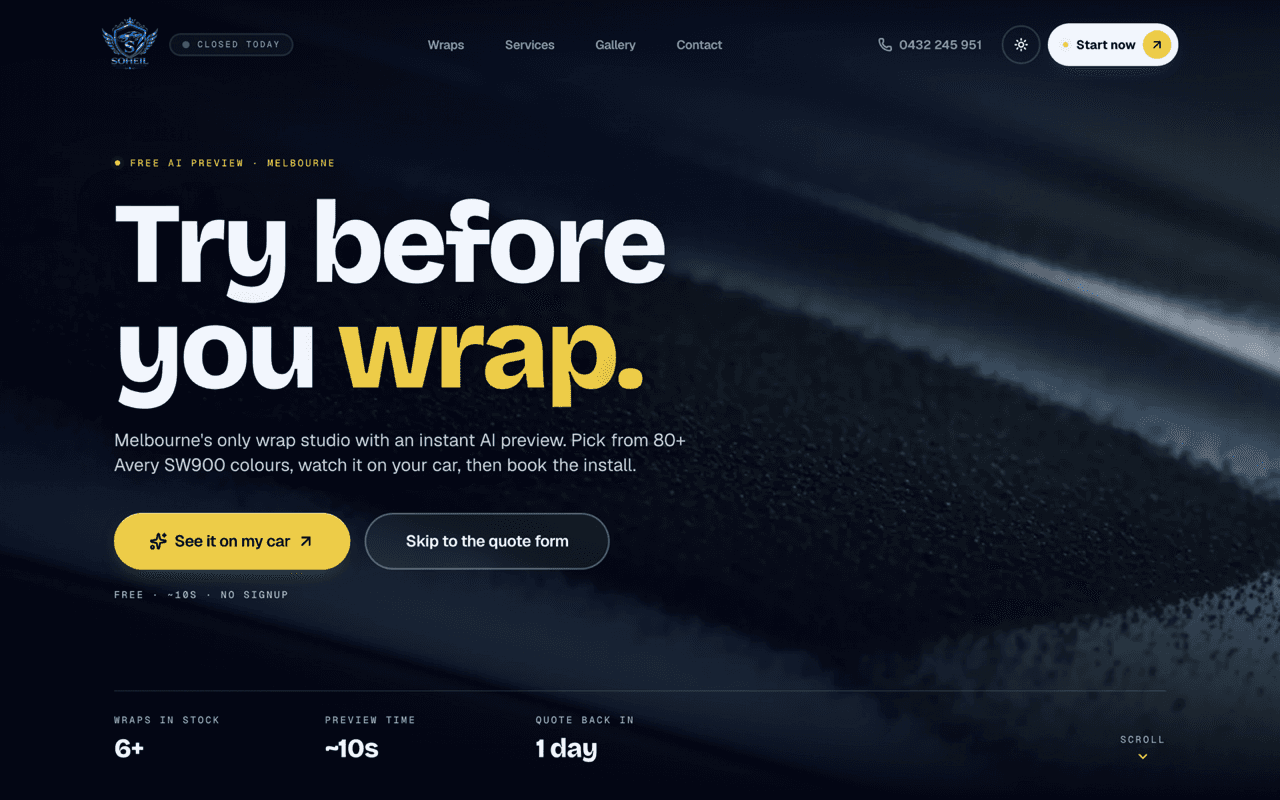 Soheil Luxury Auto Wraps